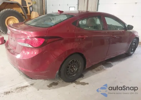 2016 Hyundai Elantra Se from USA, damaged, VIN 5NPDH4AE3GH754311